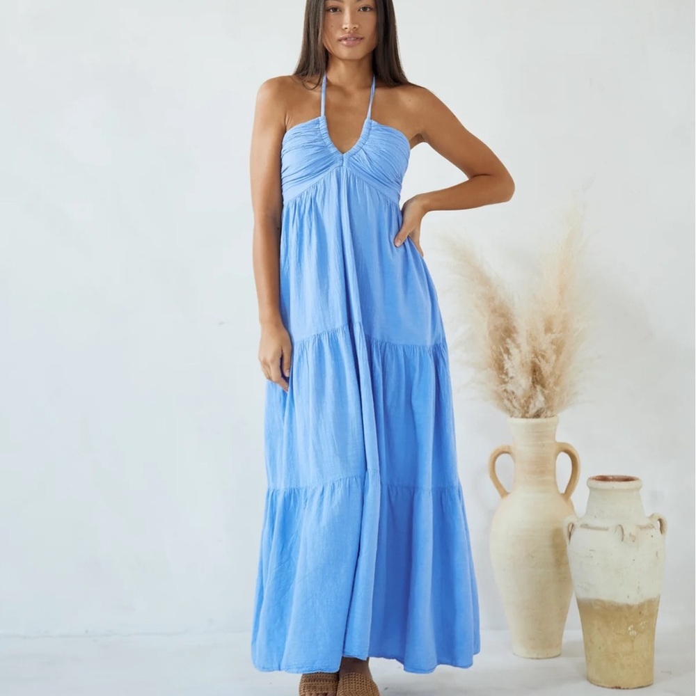Blanco by nature Carlotta maxi dress